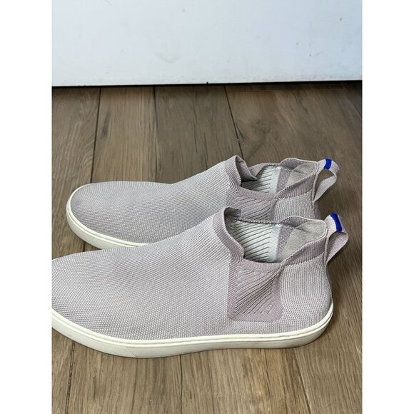 ROTHYS Chelsea Boot High Top Sneaker in Lilac Gray, Size 9.5 - Picture 8 of 11